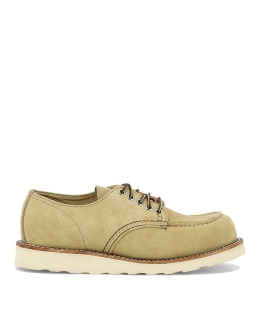 Red Wing Natural Wing Shoes "Shop Moc Oxford" Lace-Up Shoes for men