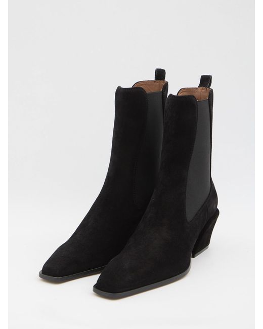 Paris Texas Black Bettina Ankle Boots