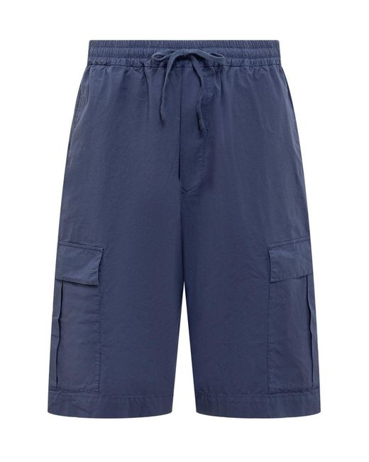 Barena Blue Venezia Barlifo Shorts for men