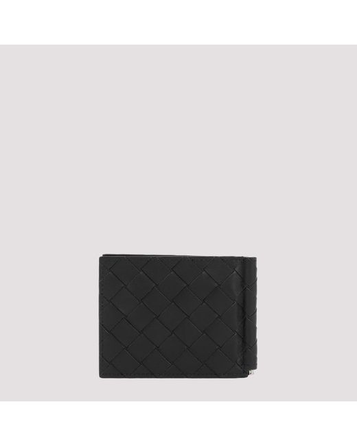 Bottega Veneta® Men's Intrecciato Bill Clip Wallet in Nero. Shop online now.