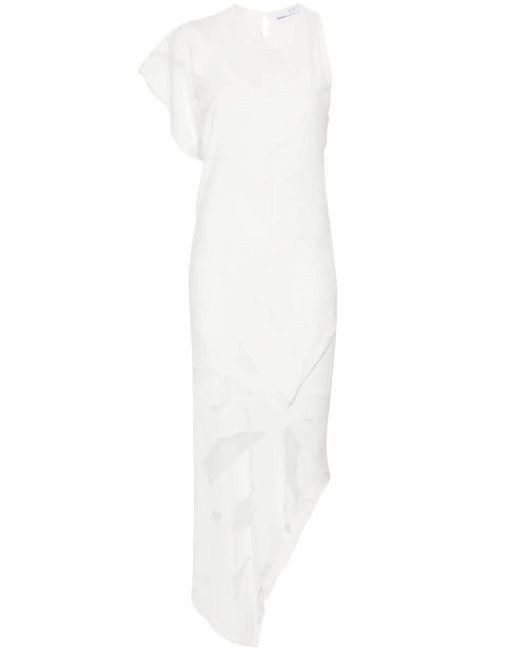 IRO White Asymmetric Long Dress