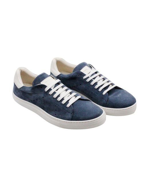 Barba Napoli Blue Napoli Sneakers for men