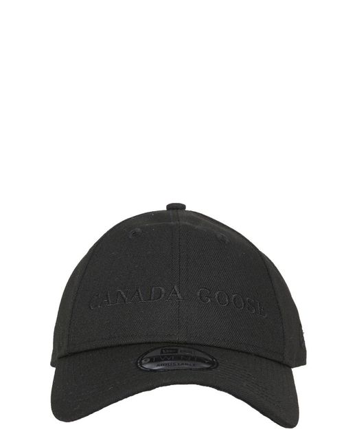 Canada Goose Cotton Baseball Hat With 