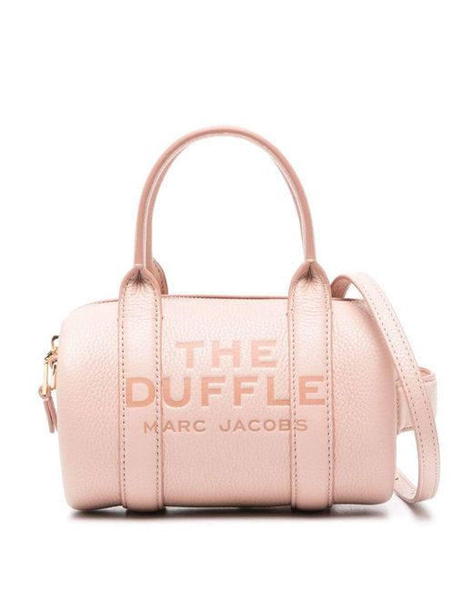Marc Jacobs Pink The Duffle Leather Mini Bag
