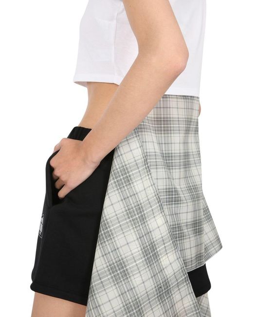 Opening Ceremony Black "word Torch Hybrid" T-shirt