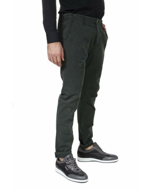 Daniele Alessandrini Black Jeans Trouser for men