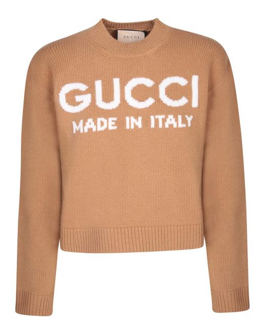 Gucci Brown Knitwear