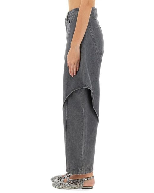 J.W. Anderson Gray "sculptural" Jeans