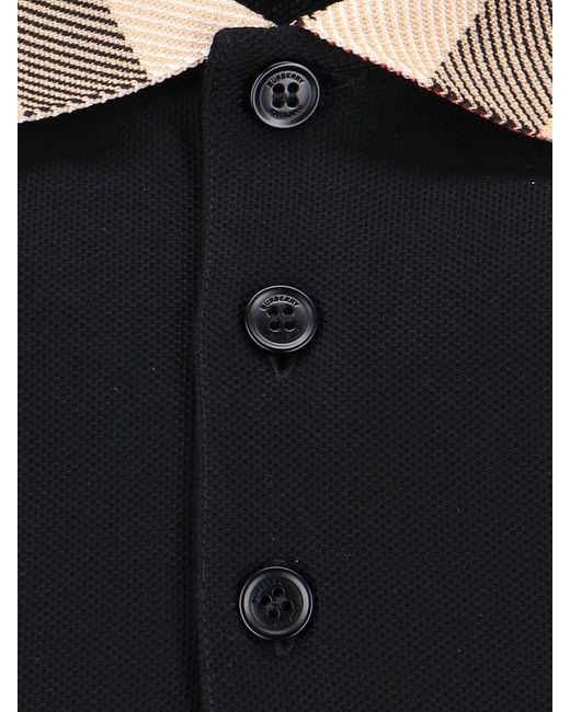 Burberry Black T-Shirts And Polos for men