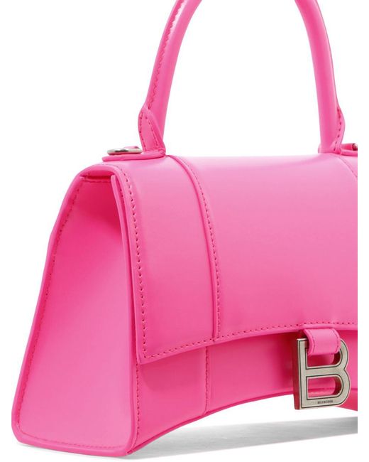Balenciaga Pink Hourglass S Handbag