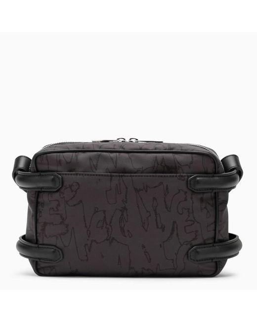 Alexander McQueen Alexander Mc Queen Black Camera Bag With Leather Details for men