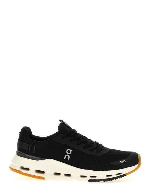 On Shoes Black 'Cloudnova Form2' Sneakers for men