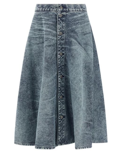 DIESEL Blue 'de-annet-b-fsh' Skirt