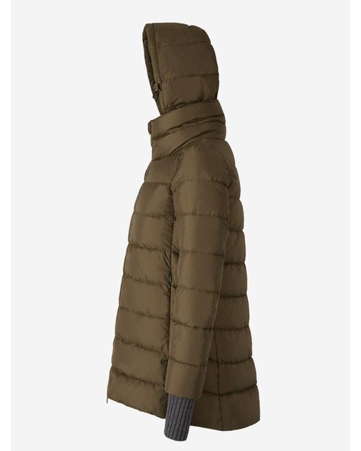 Herno Green Down Padded Jacket