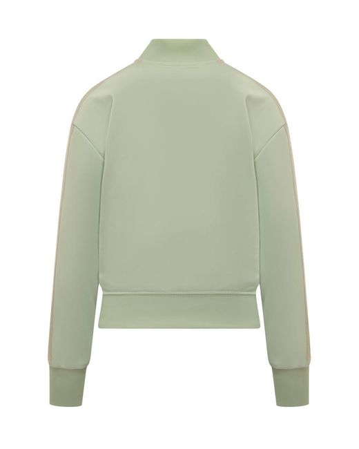 Palm Angels Green Track Bomber Jacket