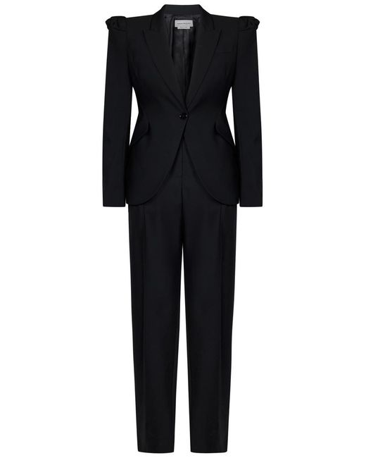 Alexander McQueen Black Suit
