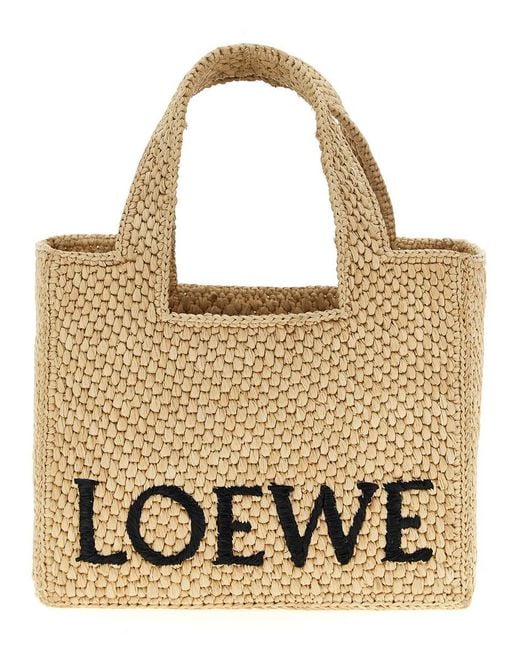 Loewe Metallic Shopping 'Medium Font' Capsule Paula's Ibiza