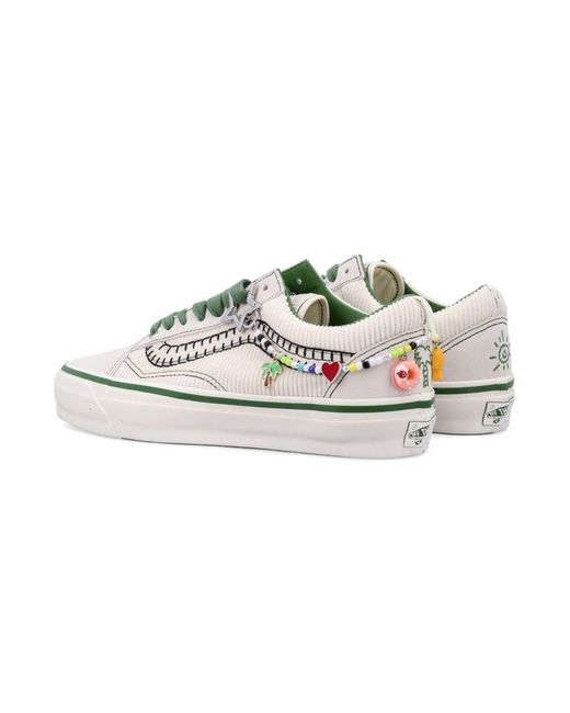 Vans White Premium Old Skool Cocona Shoes