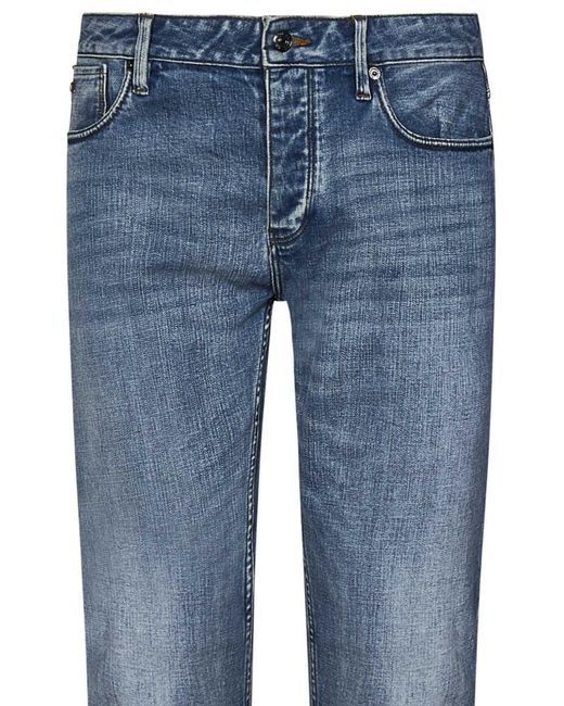 Emporio Armani Blue J75 Jeans for men