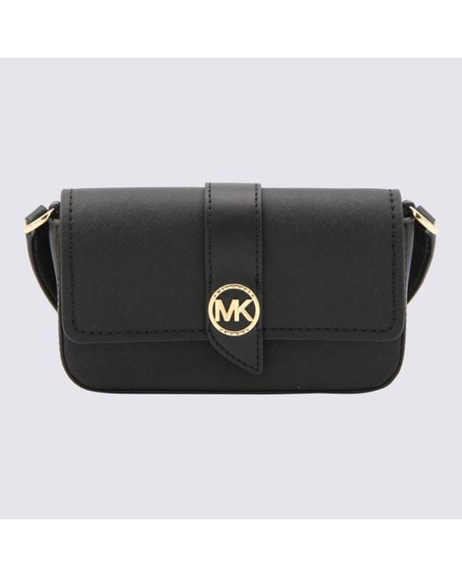 Michael Kors Greenwich Extra-small Saffiano Leather Sling Crossbody Bag in  Black
