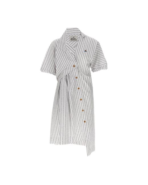 Vivienne Westwood Gray Shirt Dress