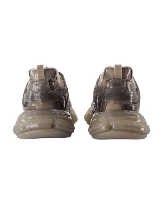 Balenciaga Brown Track Jelly Sneakers