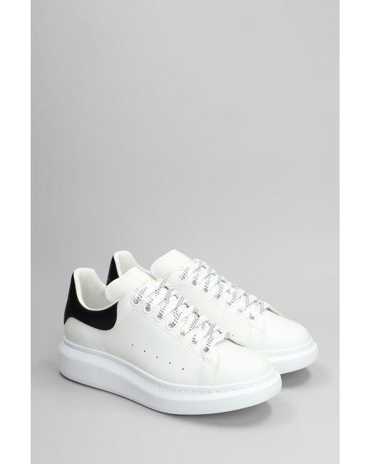 Alexander McQueen White Oversize Sneak Sneakers for men