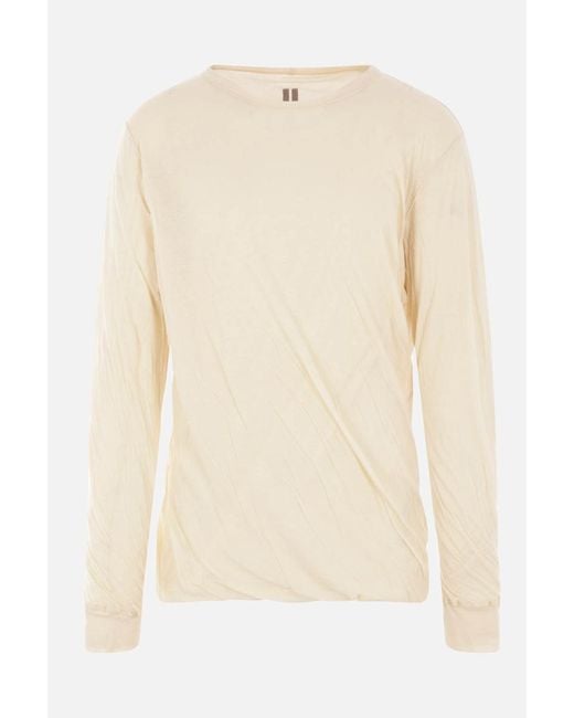 Rick Owens Natural T-Shirts And Polos for men