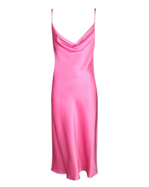 Stella McCartney Pink Satin Dress