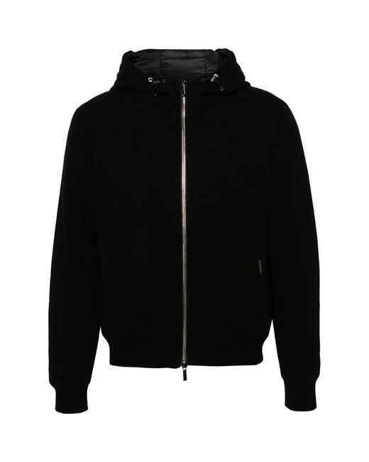 Moorer Black Outerwears for men