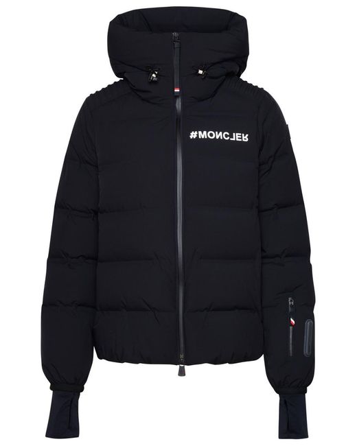 3 MONCLER GRENOBLE Blue Suisses Padded Down Jacket