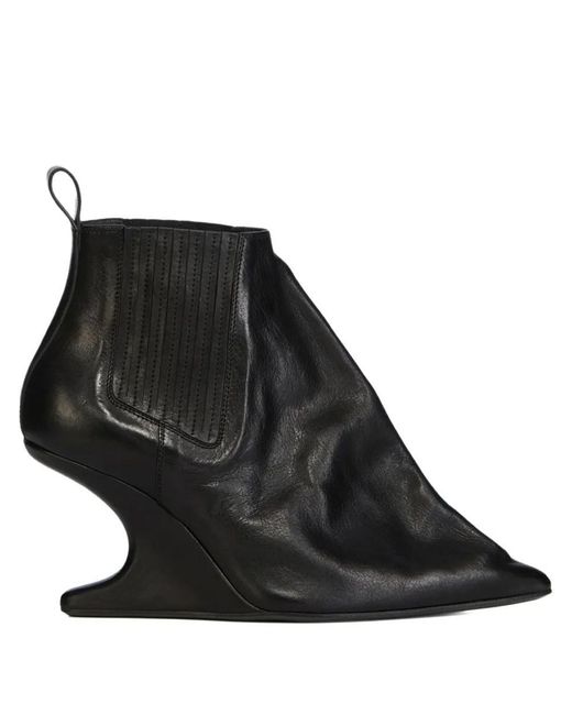 Rick Owens Black Ankle Taco