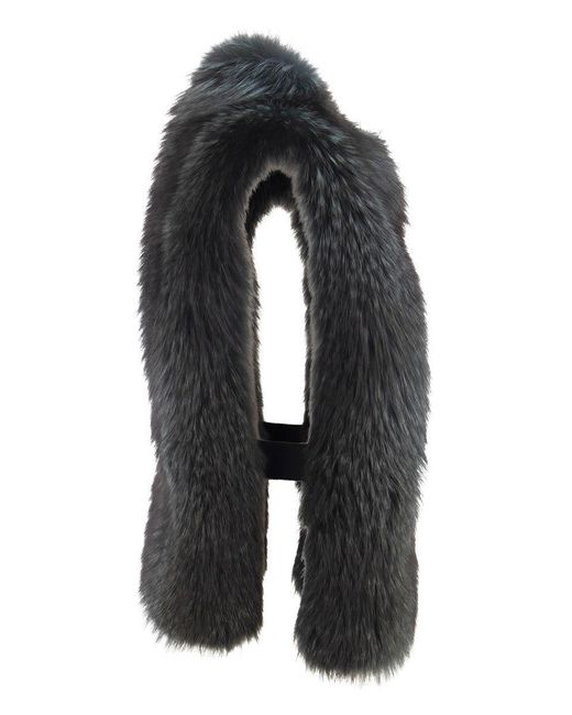 Brunello Cucinelli Black Fox Fur Vest