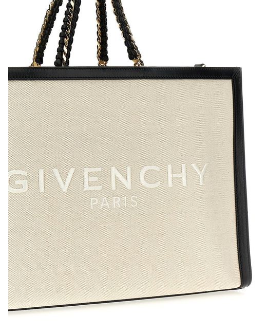Givenchy Natural G-tote Medium Canvas Tote
