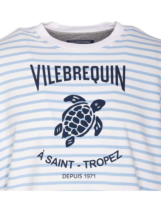 Vilebrequin Blue T-Shirts And Polos for men