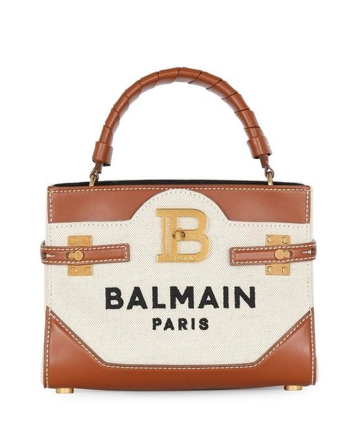 Balmain Bags in Brown | Lyst