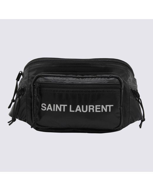 Saint Laurent Black Clutches for men