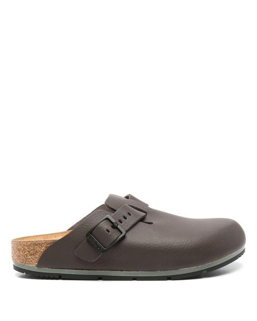 Birkenstock Gray Boston Pro 2.0 Slippers