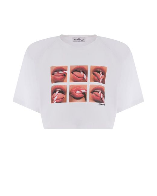 Fiorucci White T-Shirts And Polos