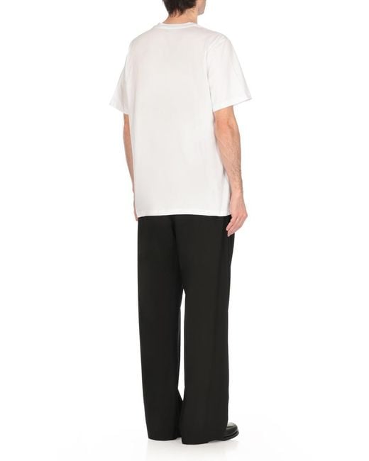 MSGM White T-Shirts And Polos for men