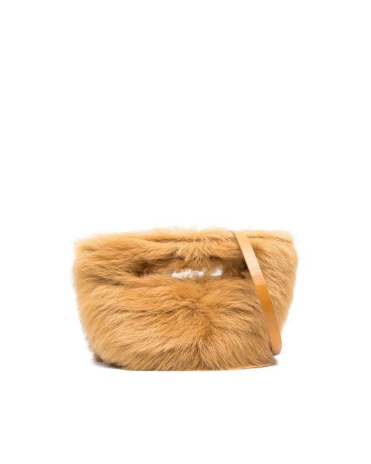 The Attico Metallic Bags