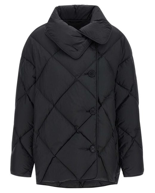 Ienki Ienki Black 'cozy Queen' Down Jacket