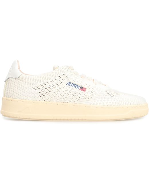 Autry Natural Medalist Easeknit Low-Top Sneakers
