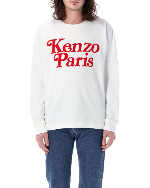 KENZO White Verdy /S T-Shirt for men