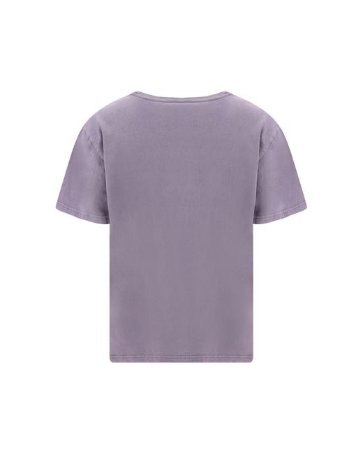 Alexander Wang Purple T-shirt Essential