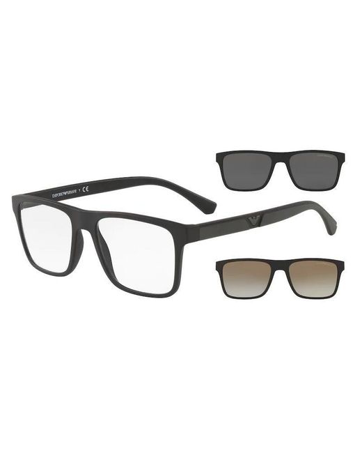 Emporio Armani Metallic Emporio Armani Sunglasses for men