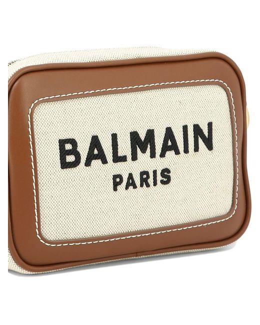 Balmain Metallic " Paris" Crossbody Bag