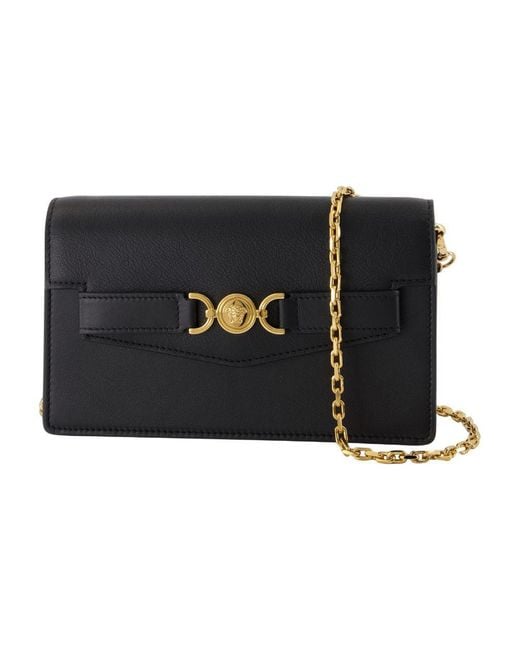 Versace Black Wallet On Chain