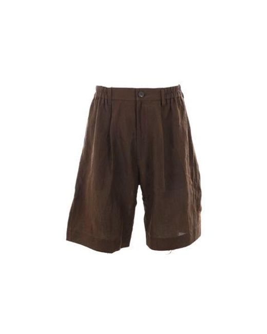 Ziggy Chen White Shorts for men