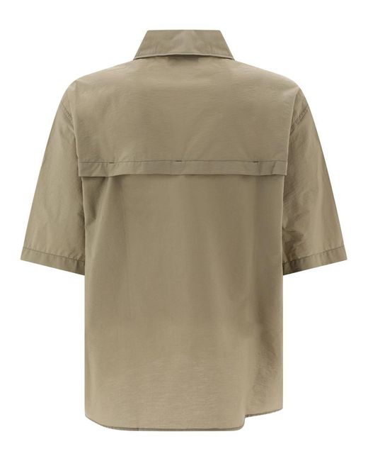 Lemaire Natural "Double Pocket" Shirt for men